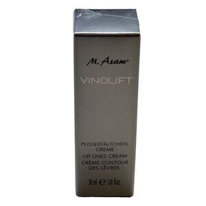 M. ASAM VINOLIFT LIP LINES CREAM - 1.01 Fl oz - New Sealed